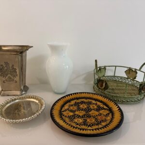 LOTE ÚNICO ! FEIRA DE PEÇAS FOFAS - 5 PEÇAS DIFERENTES PARA DECORAÇÃO — A135.10