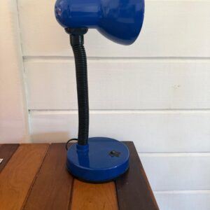 PAR DE ABAJURES - ARTICULADOS - AZUL COM DETALHES EM PRETO — A134.63