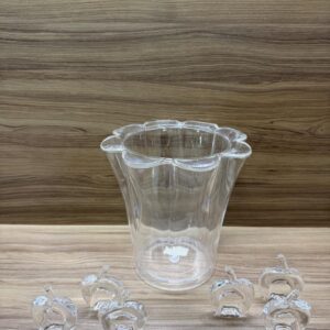 LOTE ÚNICO - BALDE BEBIDA + PORTA GUARDANAPO - PEÇAS DE ACRÍLICO — I016.721